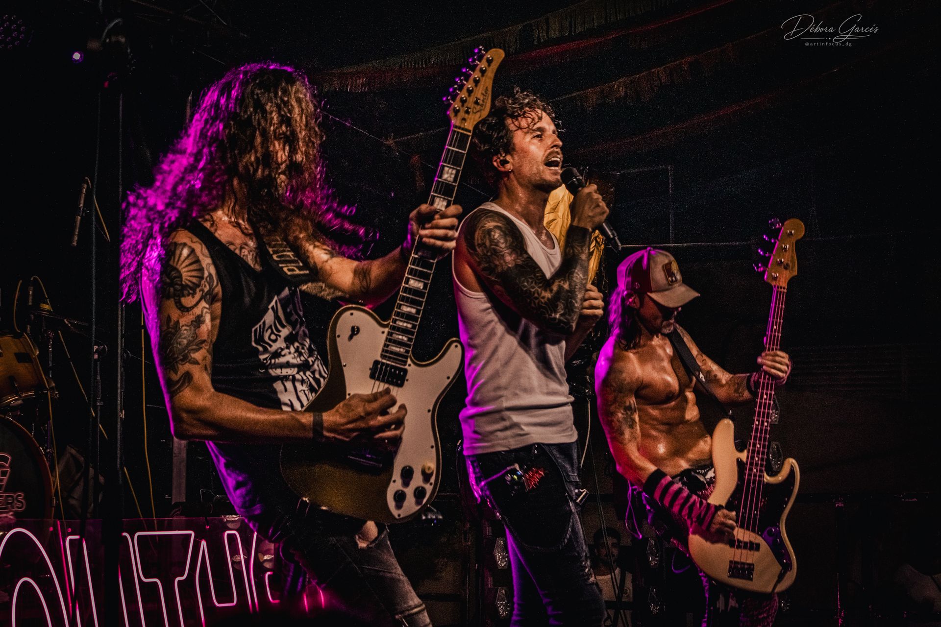 Banda de rock en vivo