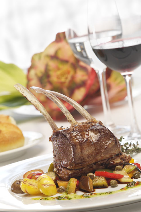 Gastronomía y plato gourmet